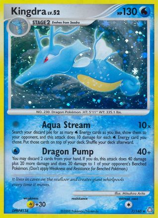 Kingdra (7) [Legends Awakened] Reverse Holofoil