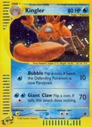 Kingler (15) (15) [Expedition] Holofoil