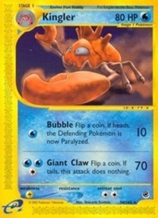 Kingler (50) (50) [Expedition] Reverse Holofoil