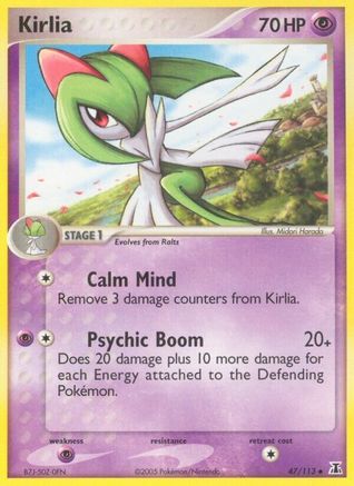 Kirlia (47) [Delta Species] Reverse Holofoil