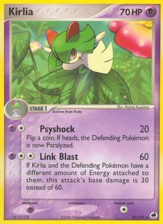 Kirlia (32) [Dragon Frontiers] Reverse Holofoil