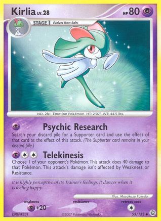Kirlia (53) [Secret Wonders] Reverse Holofoil