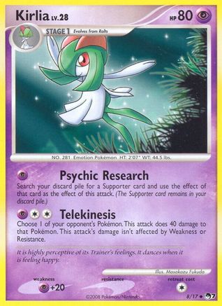 Kirlia (8) [POP Series 7] Holofoil
