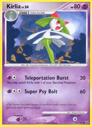 Kirlia (51) [Platinum] Reverse Holofoil