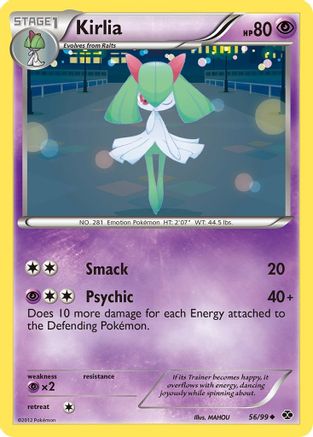 Kirlia (56) [Next Destinies] Reverse Holofoil