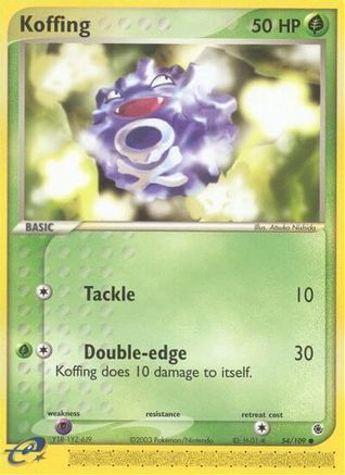 Koffing (54) [Ruby and Sapphire]