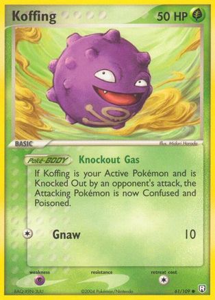Koffing (61) [Team Rocket Returns] Reverse Holofoil