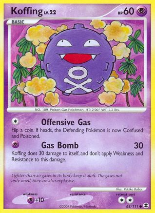 Koffing (68) [Rising Rivals] Reverse Holofoil
