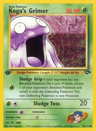 Koga's Grimer (78) [Gym Challenge] Unlimited