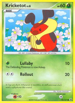 Kricketot (78) [Platinum] Reverse Holofoil