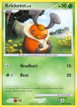 Kricketot (109) [Supreme Victors] Reverse Holofoil