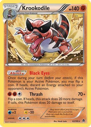 Krookodile () [Emerging Powers] Reverse Holofoil