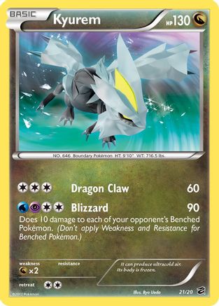 Kyurem (21) [Dragon Vault] Holofoil
