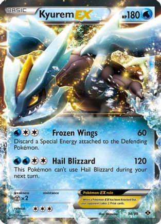 Kyurem EX (38) [Next Destinies] Holofoil