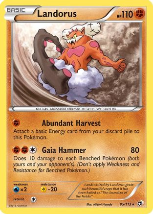 Landorus (85) [Legendary Treasures] Reverse Holofoil