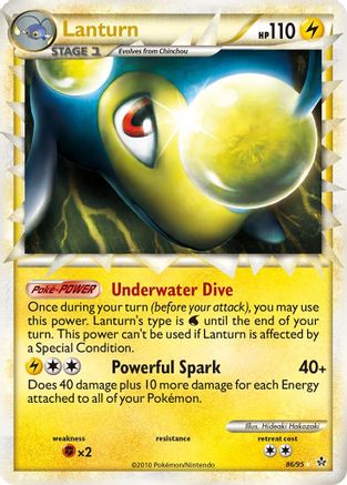 Lanturn (Prime) (86) [Unleashed] Holofoil