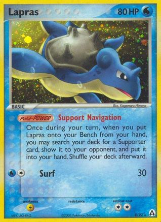 Lapras (8) [Legend Maker] Holofoil