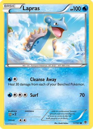 Lapras (17) [Plasma Blast]