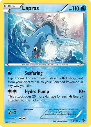 Lapras (35) [XY Base Set] Holofoil