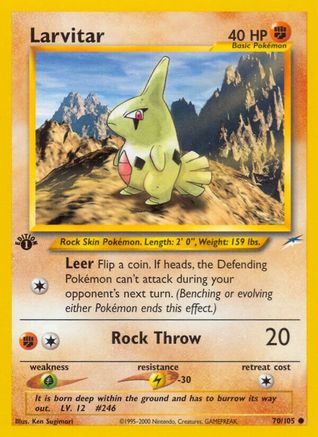 Larvitar (70) [Neo Destiny] Unlimited