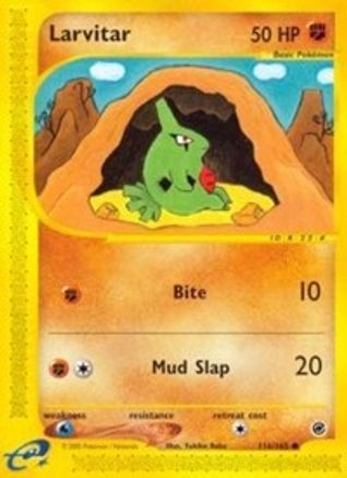 Larvitar (116) [Expedition] Reverse Holofoil