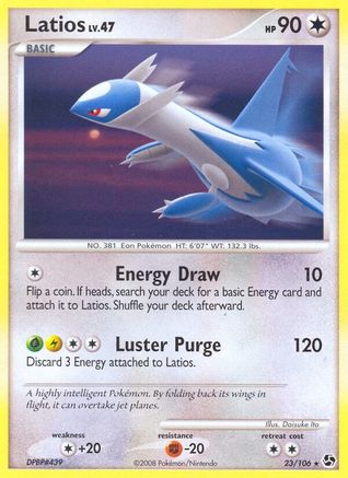 Latios (23) [Great Encounters] Reverse Holofoil