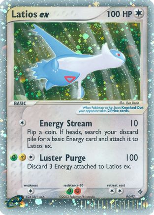 Latios ex (94) [Dragon] Holofoil