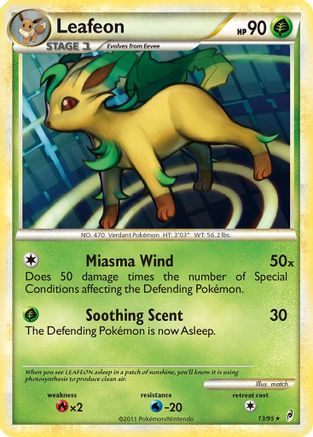 Leafeon (13) [Call of Legends] Holofoil