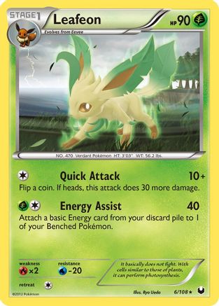 Leafeon (6) [Dark Explorers]