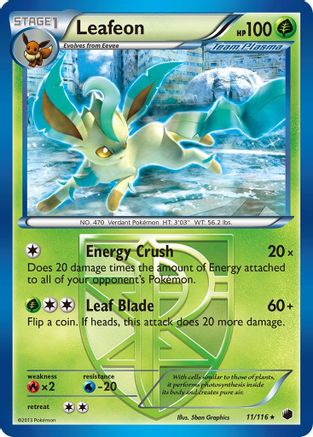 Leafeon (Team Plasma) (11) [Plasma Freeze]