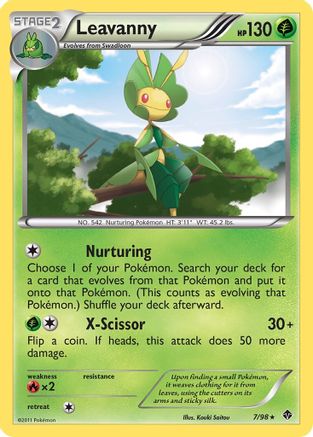 Leavanny (7) () [Emerging Powers] Reverse Holofoil