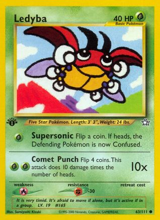 Ledyba (63) [Neo Genesis] 1st Edition