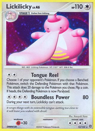 Lickilicky (12) [Secret Wonders] Reverse Holofoil