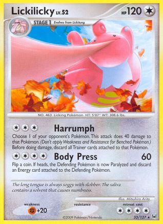 Lickilicky (33) [Platinum]