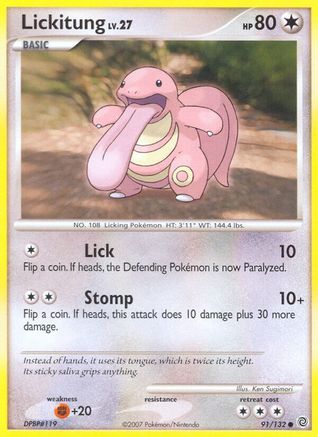 Lickitung (91) [Secret Wonders]