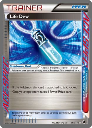 Life Dew (107) [Plasma Freeze] Holofoil