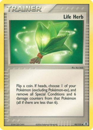 Life Herb (93) [FireRed & LeafGreen]