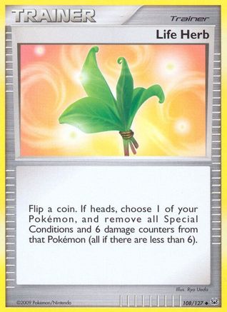 Life Herb (108) [Platinum] Reverse Holofoil