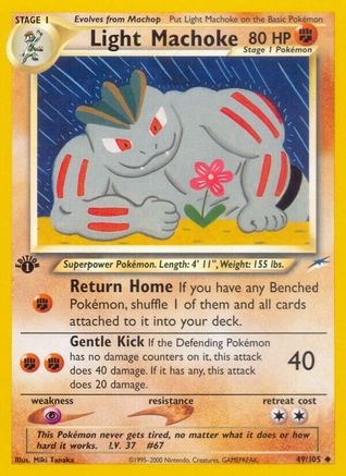 Light Machoke (49) [Neo Destiny] 1st Edition