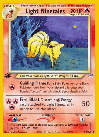 Light Ninetales (50) [Neo Destiny] 1st Edition