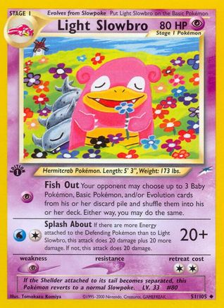 Light Slowbro (51) [Neo Destiny] 1st Edition