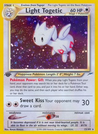 Light Togetic (15) [Neo Destiny] Unlimited Holofoil