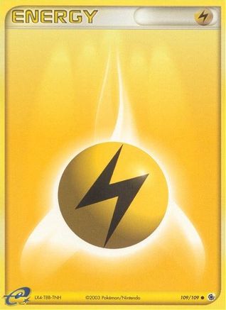 Lightning Energy (109) [Ruby and Sapphire] Reverse Holofoil