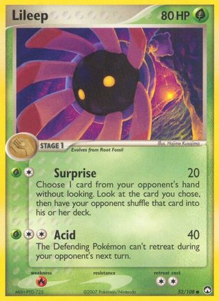 Lileep (52) [Power Keepers]
