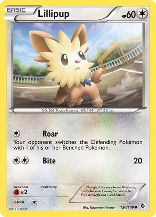 Lillipup (120) [Boundaries Crossed] Reverse Holofoil