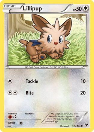Lillipup (108) [XY Base Set]
