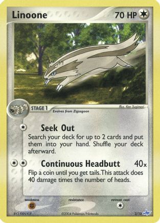 Linoone (3) [EX Trainer Kit 1: Latias & Latios]