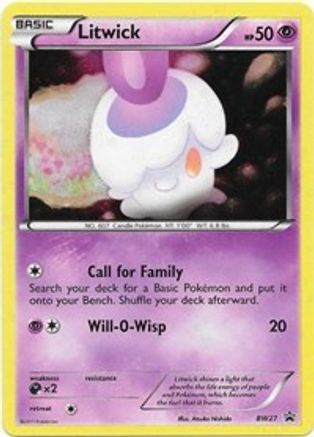 Litwick - BW27 (BW27) [Black and White Promos] Holofoil