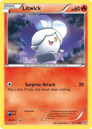Litwick (21) [Plasma Storm] Reverse Holofoil