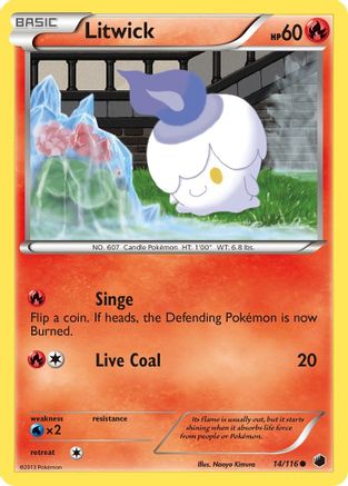 Litwick (14) [Plasma Freeze] Reverse Holofoil